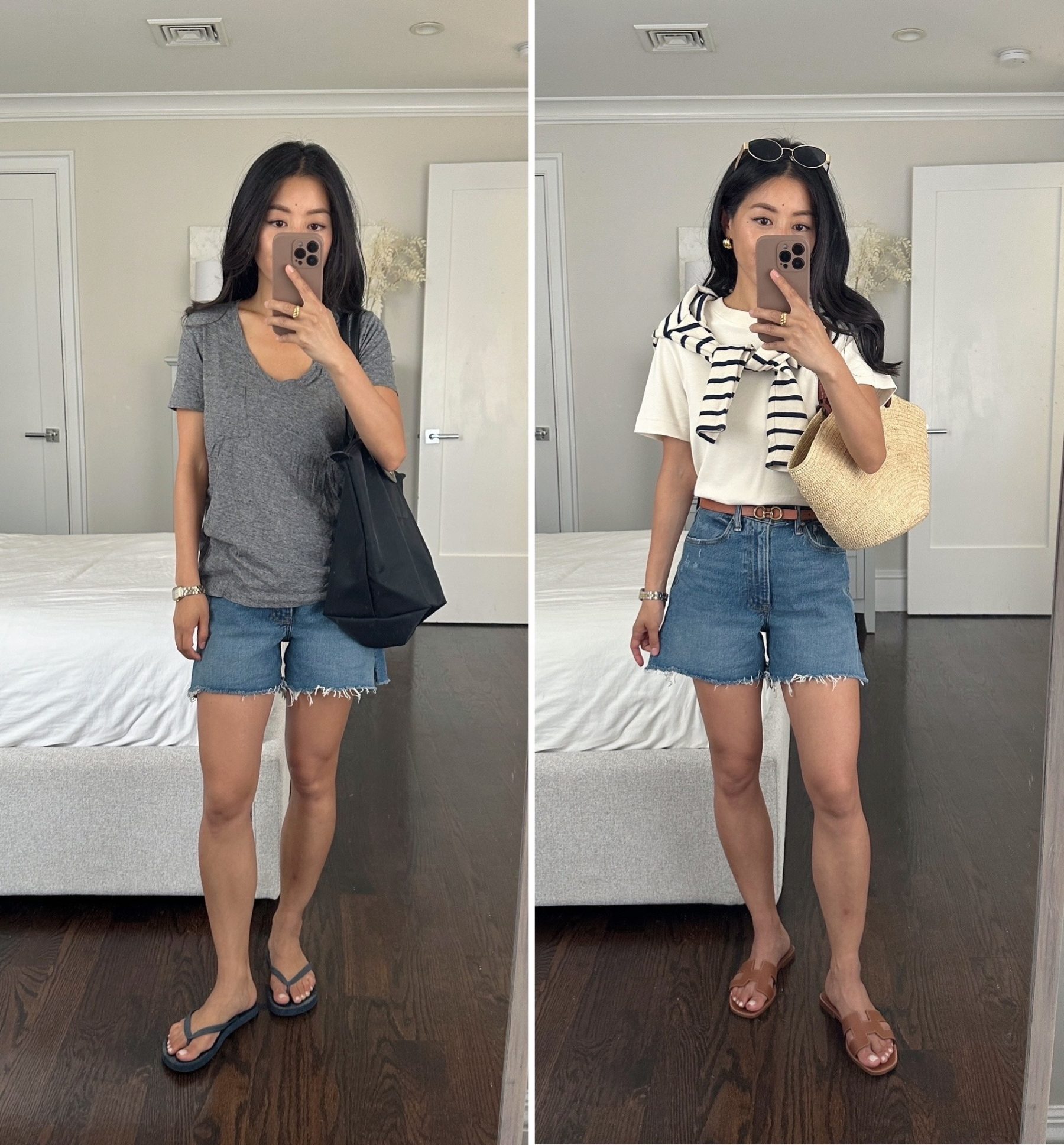 3 steps to elevating shorts + a tee