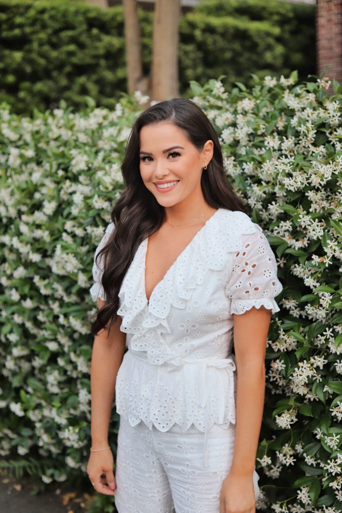 THE PERFECT EYELET JUMPSUIT